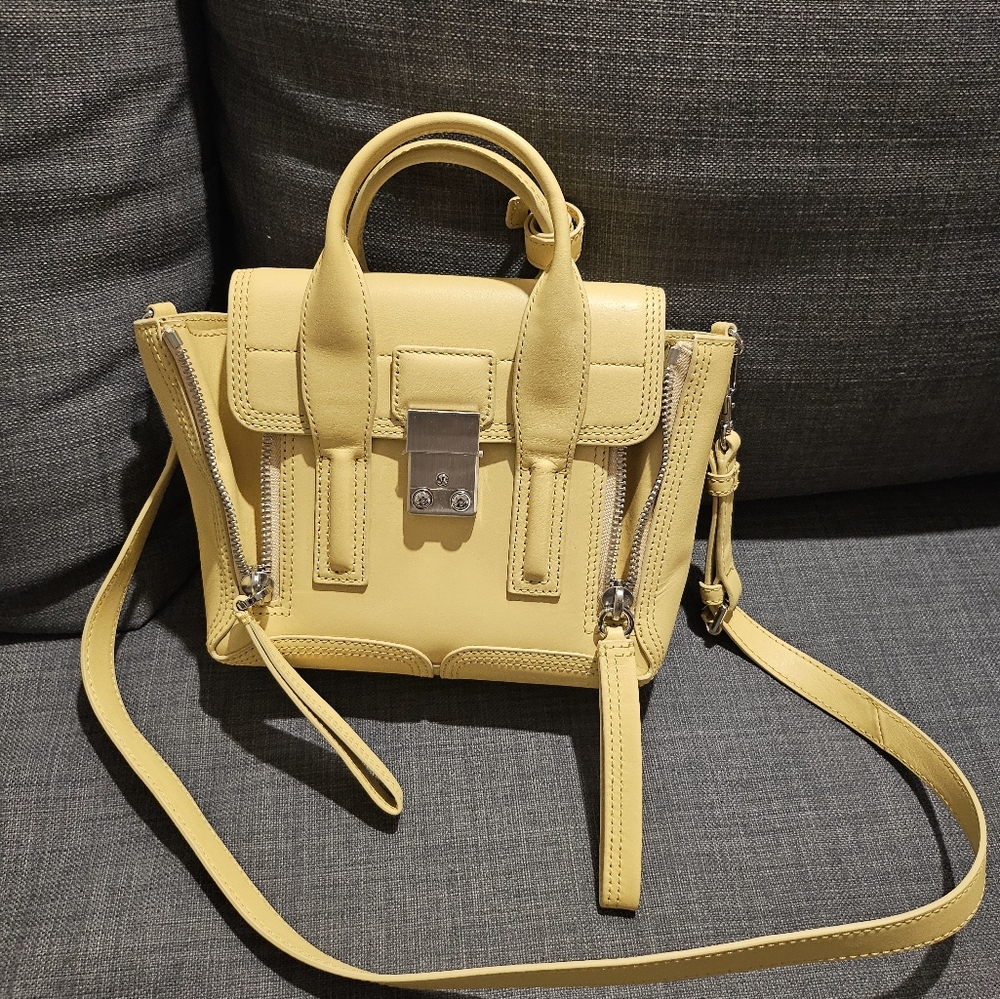 3.1 Phillip Lim Yellow Pashli Mini Satchel